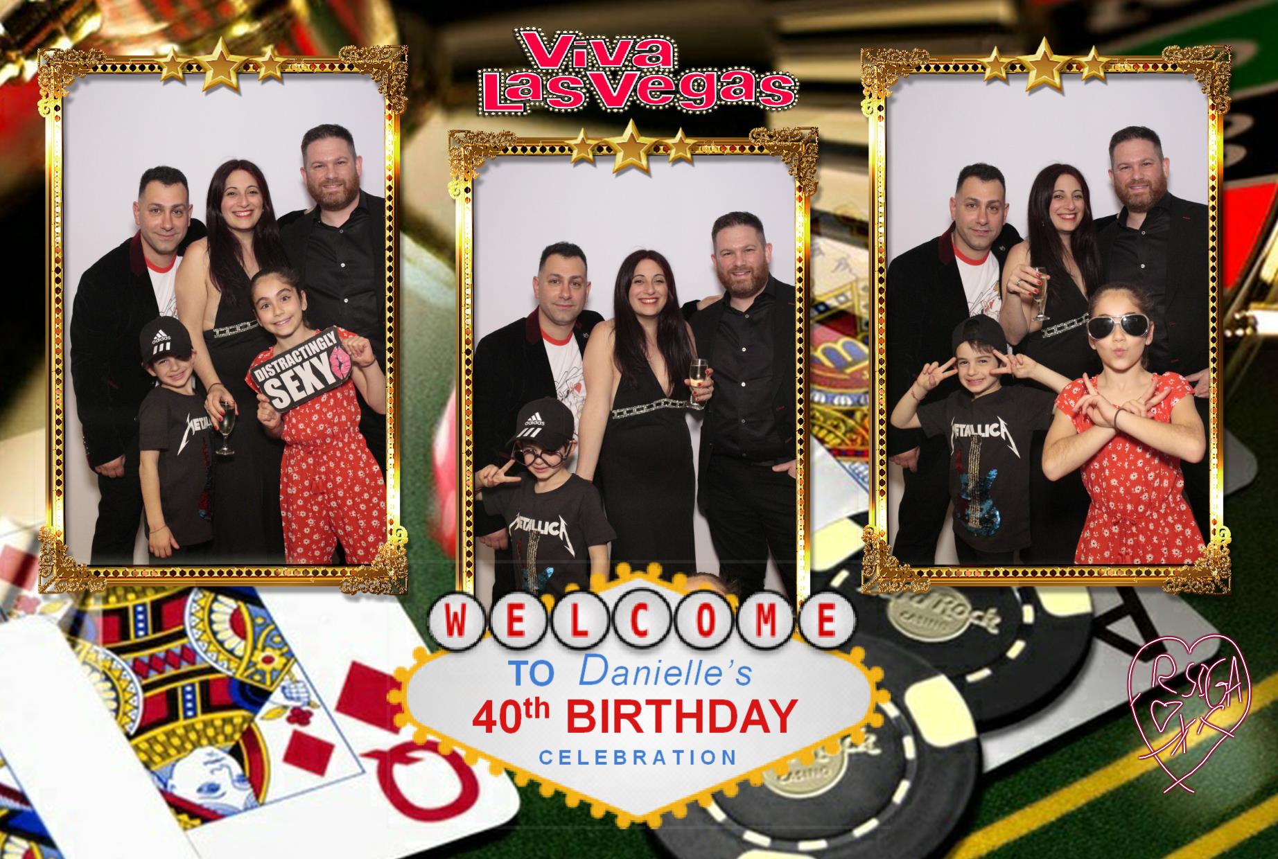 Danielle’s 40th birthday | View more photos from the event at gallery.myphotoboothexperience.co.uk/u/MyPhotoBoothExperienceLtd/Danielle’s-40th-birthday